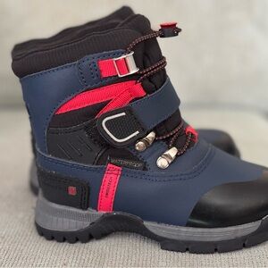 Swiss Tech Kids Waterproof Boots - Blue and Pink